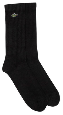 Теннисные носки Lacoste SPORT High-Cut Stretch Cotton Socks 1P - черный