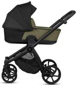 Детская коляска Tutis Mio 3 Plus Essential Кожа 2 в 1 1502025 Olive