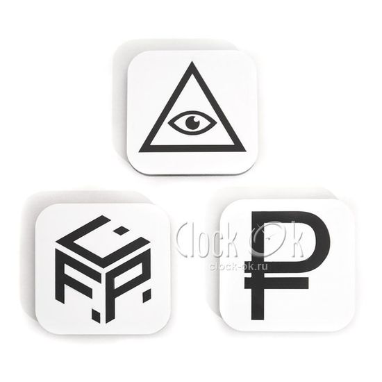 Настенные часы "Социальные сети"