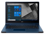 15.6" Ноутбук Acer ENDURO EUN314-51W-37XD (1920x1080, Intel Core i3-1115G4, RAM 8ГБ,SSD 512ГБ, Intel UHD Graphics, Win 10Pro)
