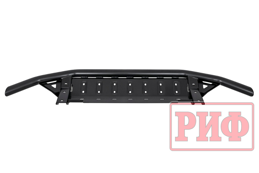 Бампер силовой передний Toyota Land Cruiser Prado 150 2013-2017 c защитой радиатора РИФ