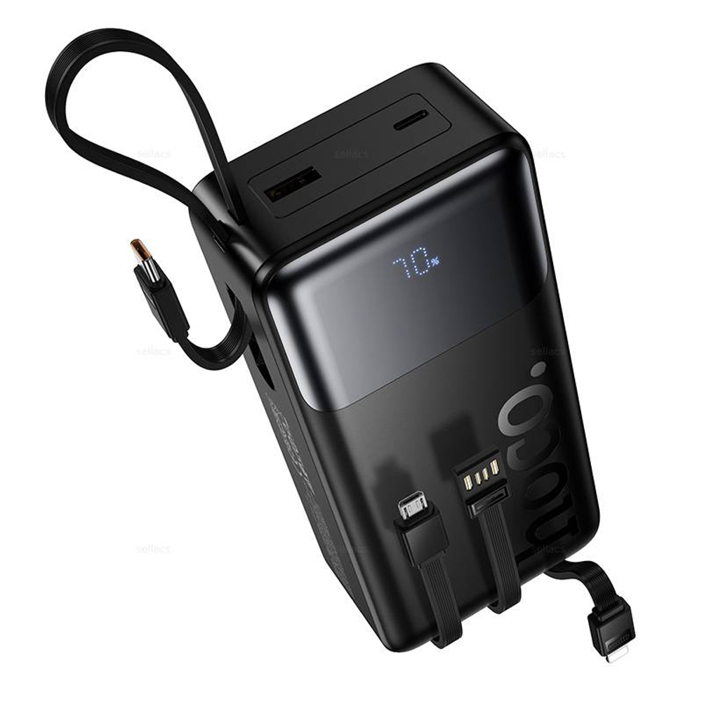 Портативный аккумулятор Hoco J156B 30000mAh 22.5W+PD20W (black) (Краснодар склад)