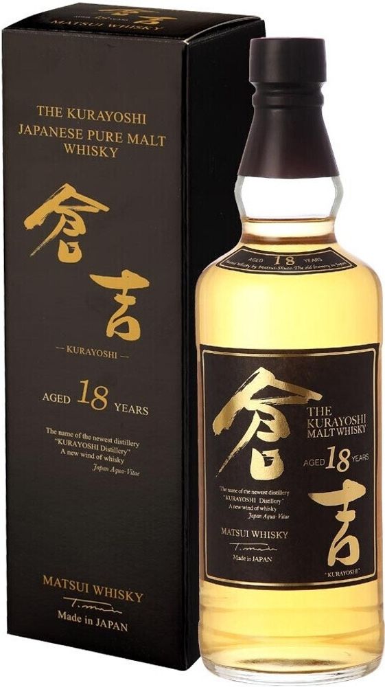 Виски Курайоши Пюр Молт 18 лет Виски Курайоши Пюр Молт 18 лет