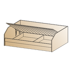 Кровать Грейс КР-119 (1,2х2,0)