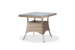 "Сицилия" обеденная группа плетеная, цвет соломенный