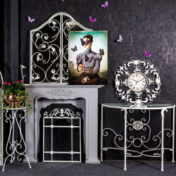 Консоль Паризьен белый антик Объект мечты