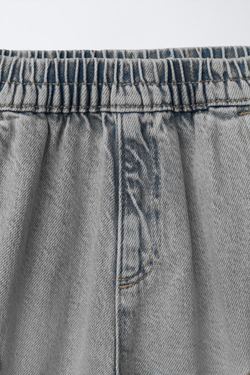 ZARA ДЖИНСЫ КАРГО, СЕРЫЙ