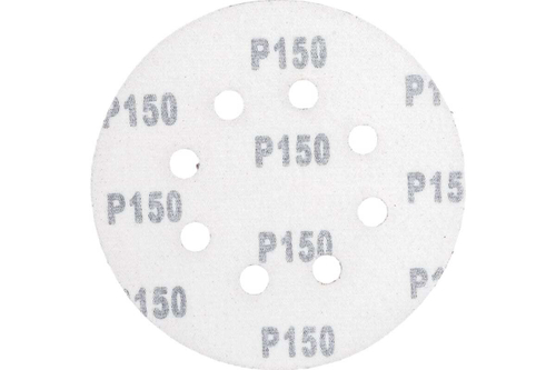 Шлиф. круг для насадки "липучка" Sturm  №150 (ф125мм,5шт,8отв)