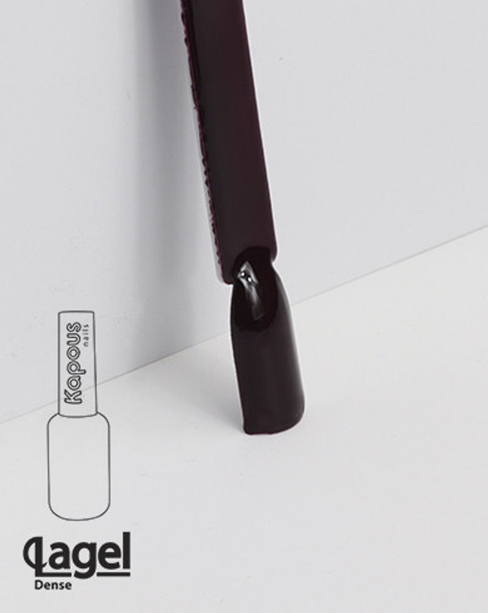 1830 Русская куртизанка, гель-лак «Lagel Dense», 8 мл