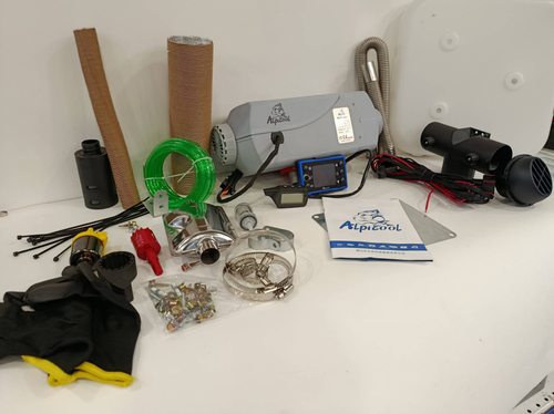 D2.0-24V / Встраиваемый автономный отопитель, 2 кВт, 24 вольта, ALPICOOL D2.0-24V (Гарантия 3 месяца)