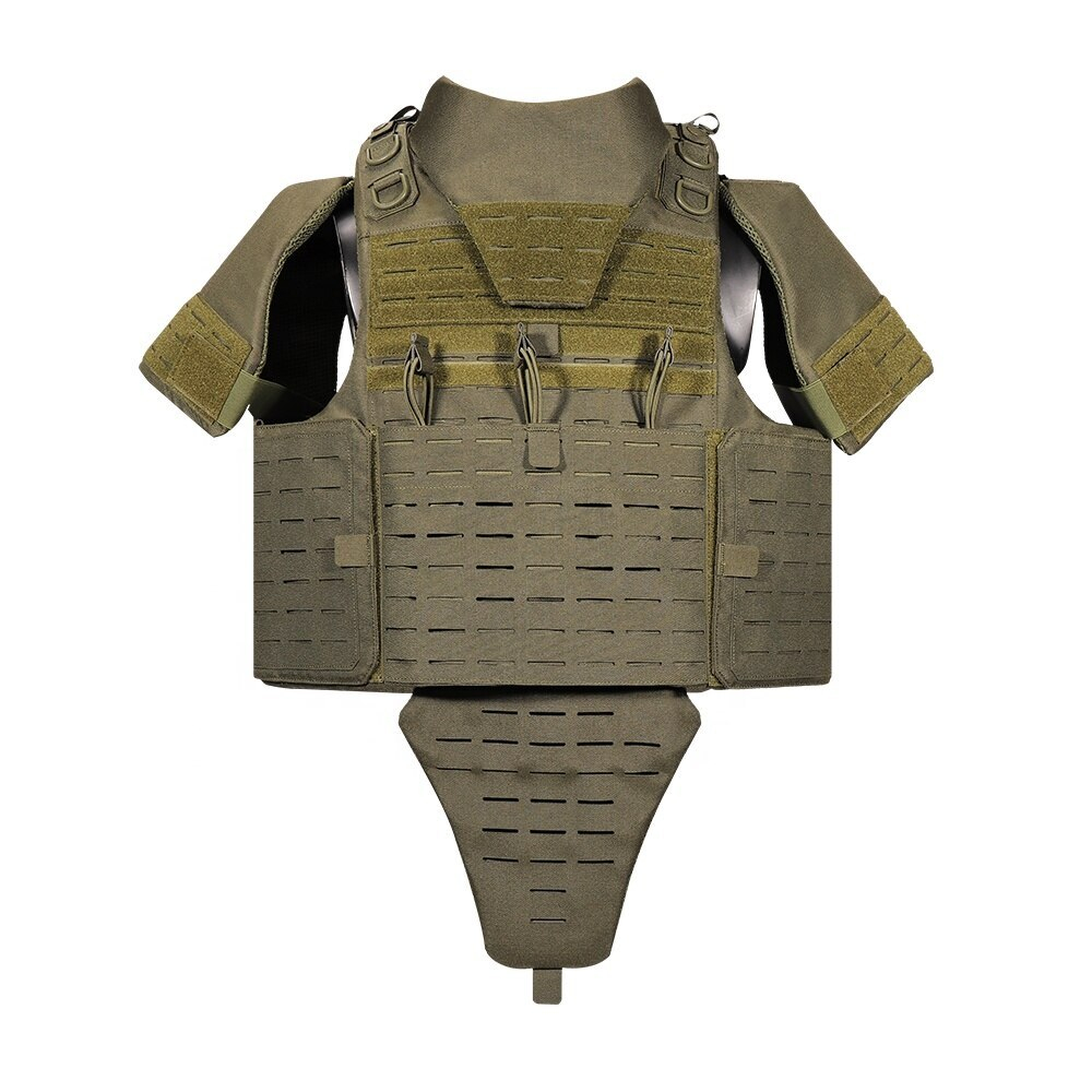 Многофункциональный жилет с MOLLE-системой / олива