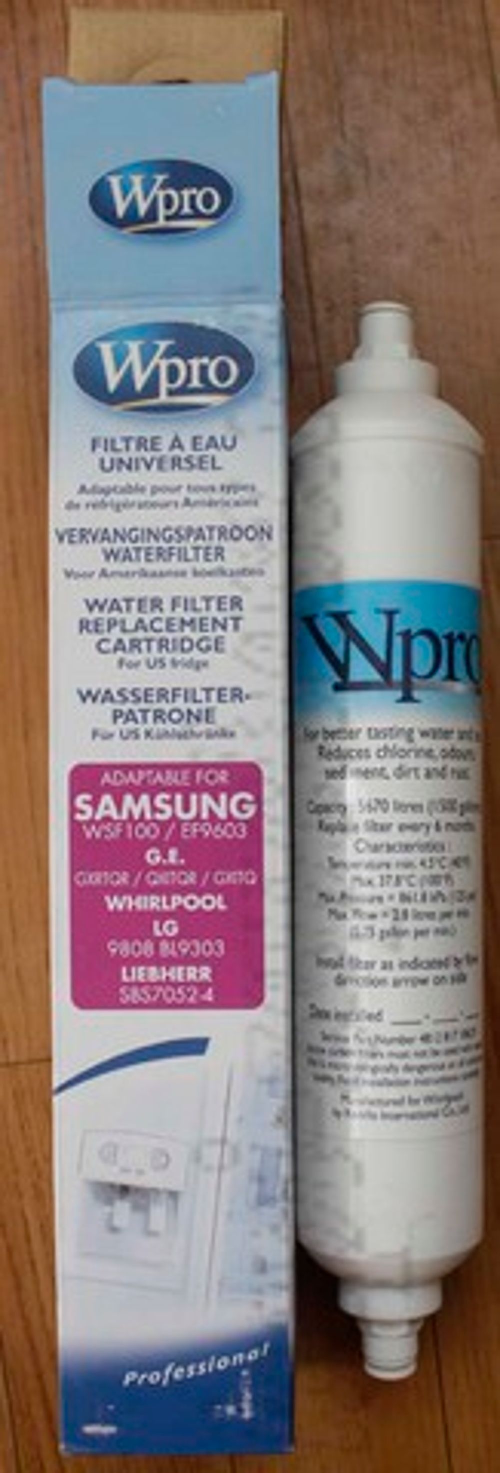 Водяной фильтр проходной для холодильников Bosch,Siemens,Gorenje, Ariston,LG,Samsung,DA29-10105C