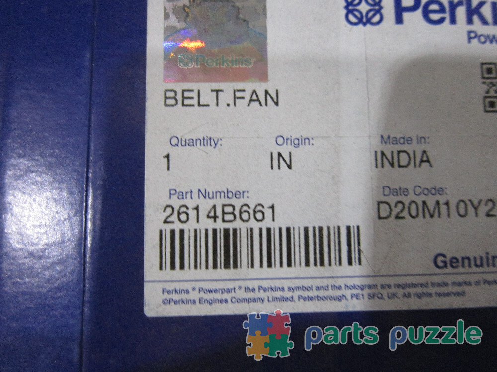 Ремень вентилятора / BELT АРТ: 2614B661