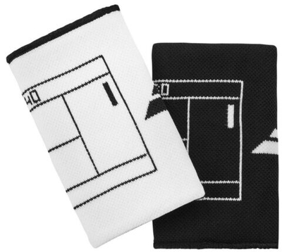 Напульсник теннисный Babolat Reversible Jumbo Wristband - white/black