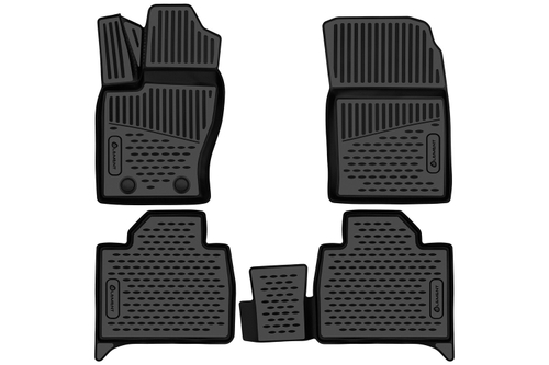 Коврики в салон для TANK 400 2024 - 4шт. (полиуретан) ELEMENT3DAN0714210K