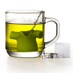 Заварочная ёмкость для чая tea shirt зеленая