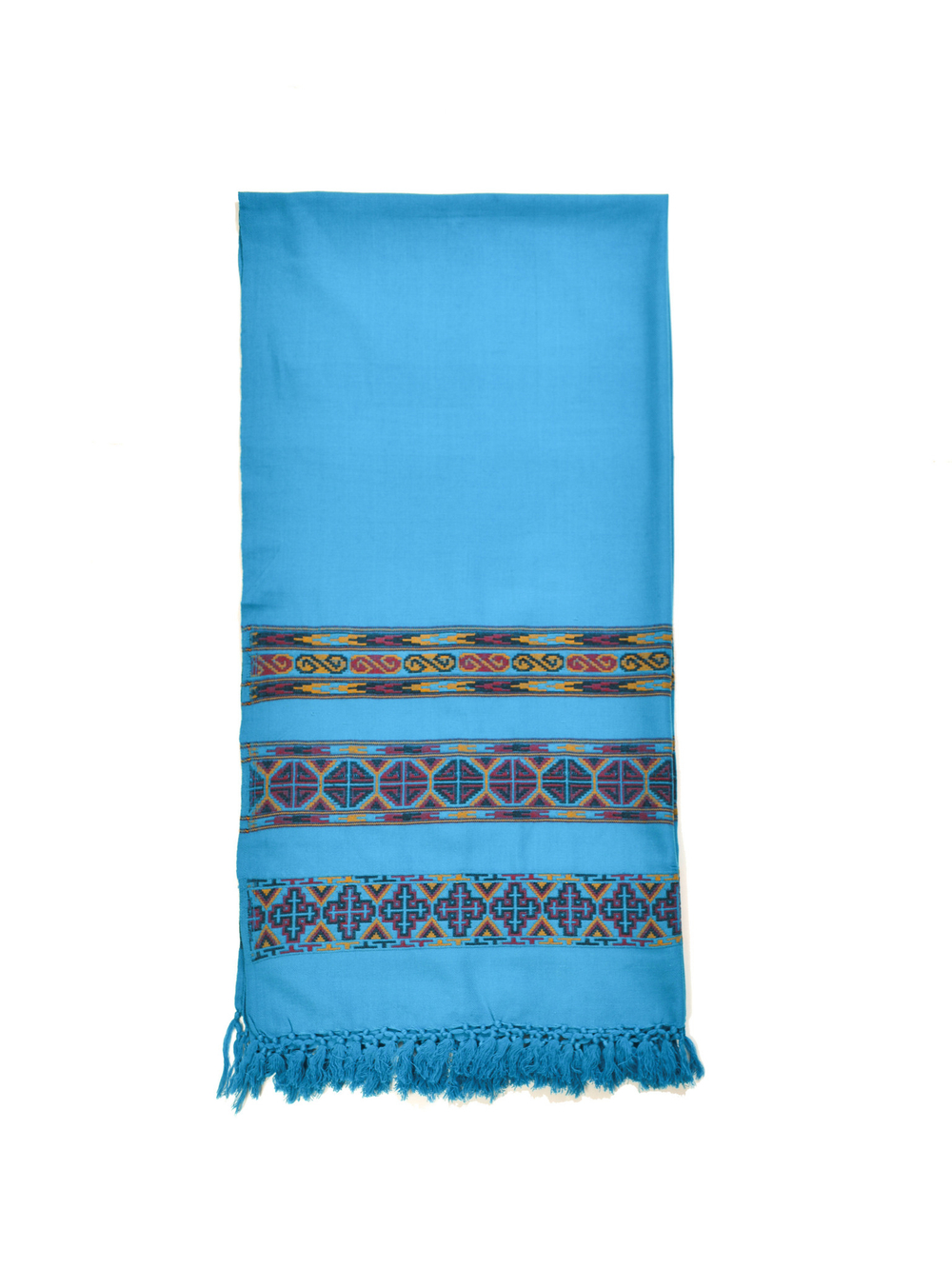 Шаль Куллу (голубой)