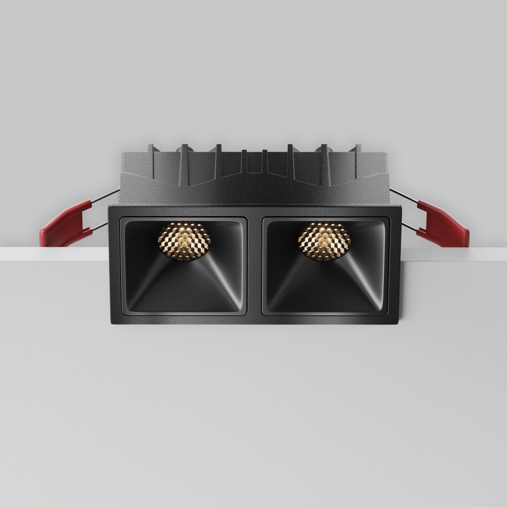 Светильник встраиваемый светодиодный Maytoni   DL043-02-10W3K-SQ-B-1