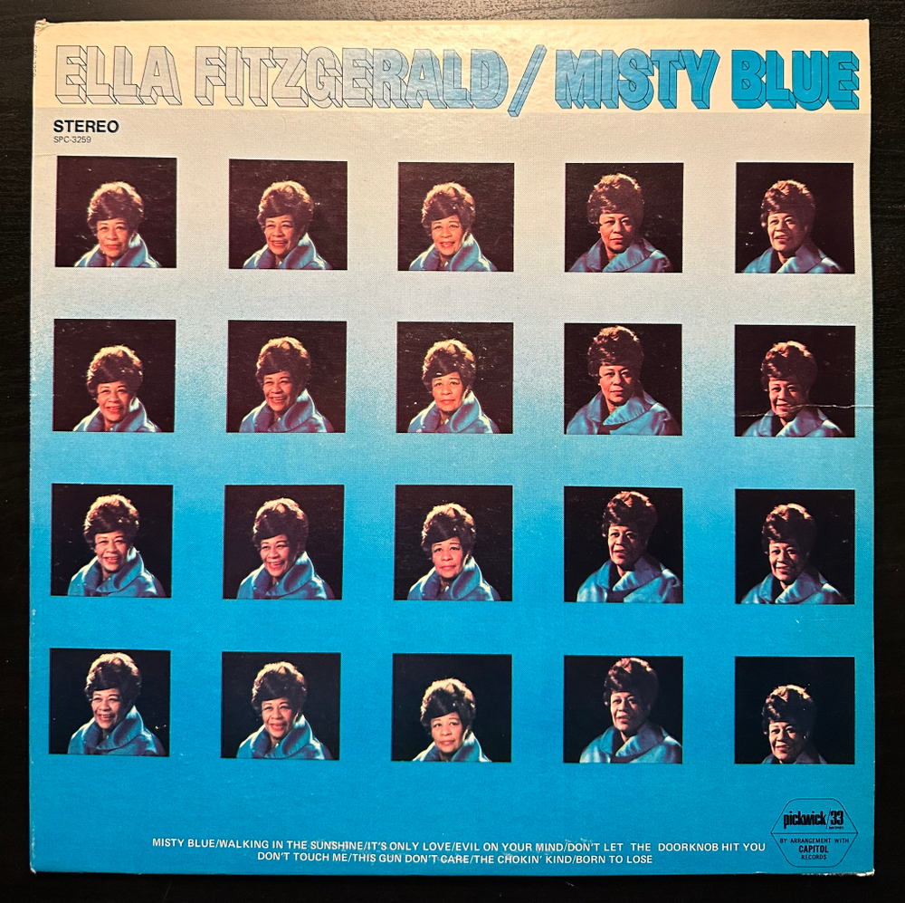 Ella Fitzgerald - Misty Blue (США 1974г.)