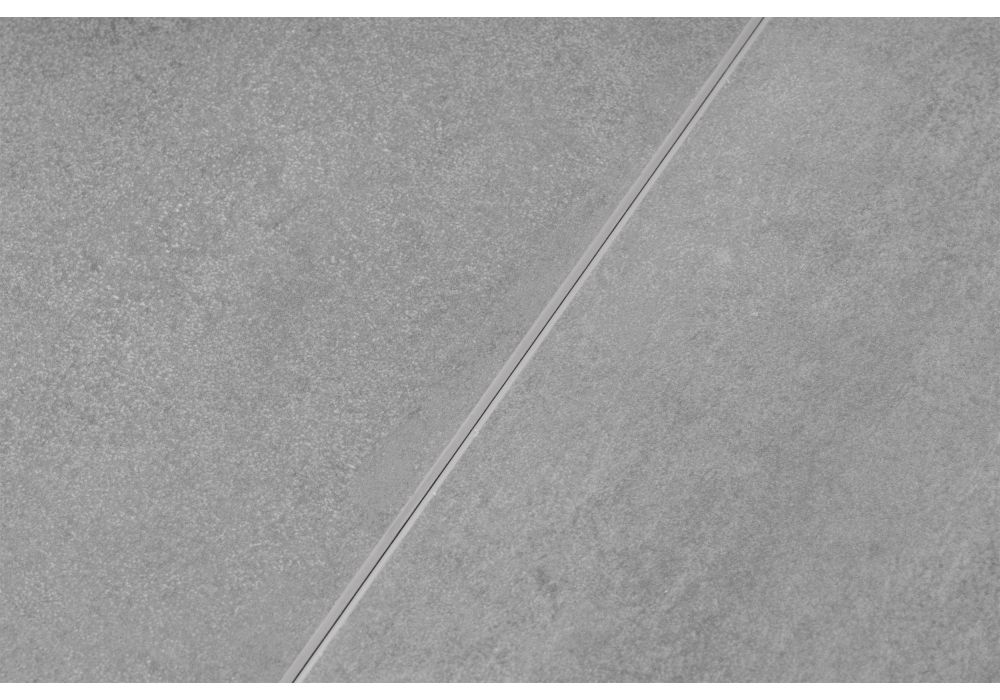 Стол раскладной Колон Лофт 120(160)х75х75 25 мм бетон / белый матовый