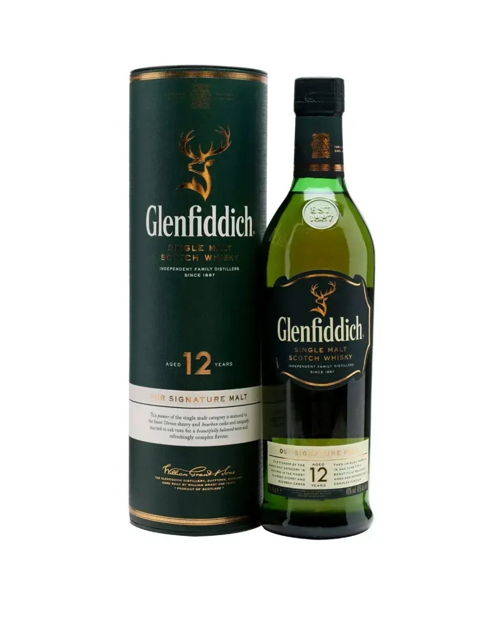 Glenfiddich 12 Y.O. 0,7 л. TIN box