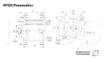 SDA 16x25 Пневмоцилиндр
