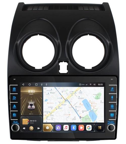 Магнитола для Nissan Qashqai J10 2006-2013, Dualis - Kuberg OL-9662 (кнопки и крутилки), Android 12, Быстрая, CarPlay, 4G SIM-слот