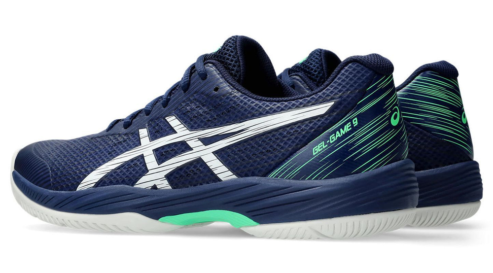Мужские кроссовки теннисные Asics Gel-Game 9 - небесный