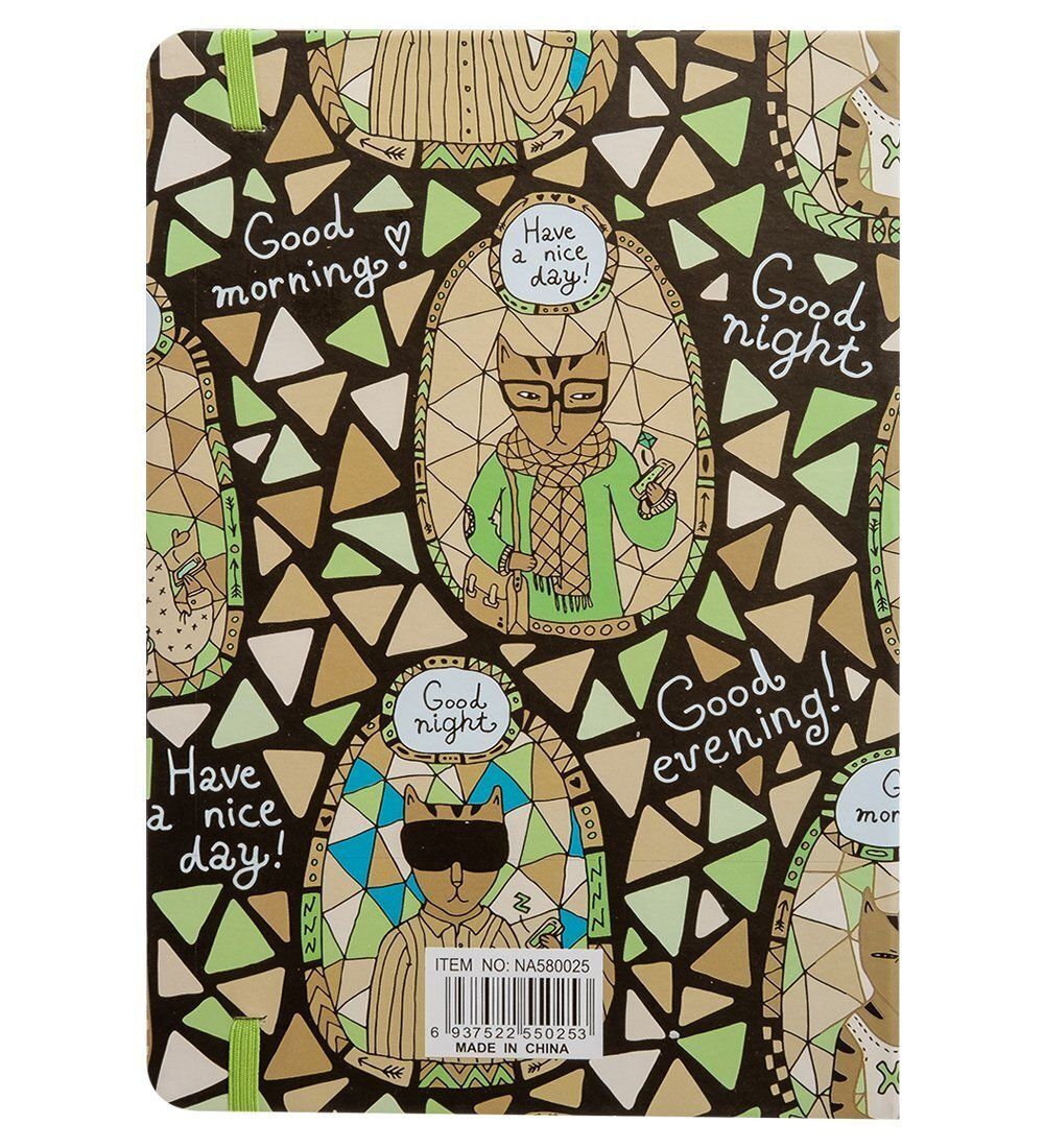 BM-21/4 Блокнот бол. «Богемные коты» (твердая обложка)