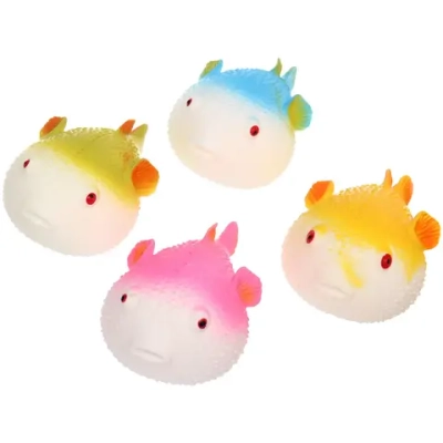 Игрушка «Рыбка», 12 см, сквиш, микс