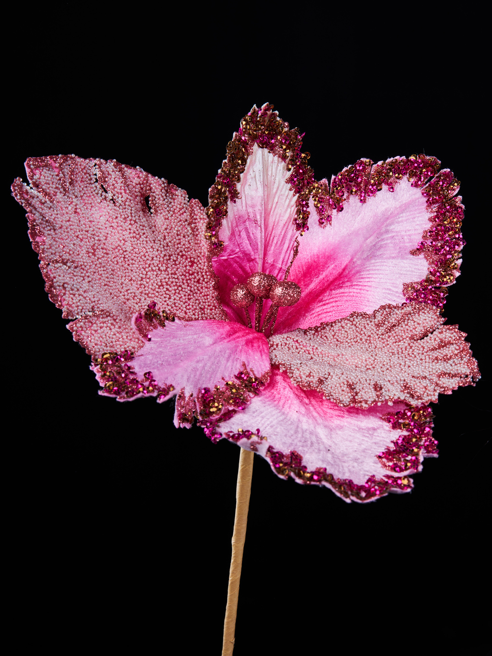 Тюльпан 18х41см ChristmasDeLuxe розовый