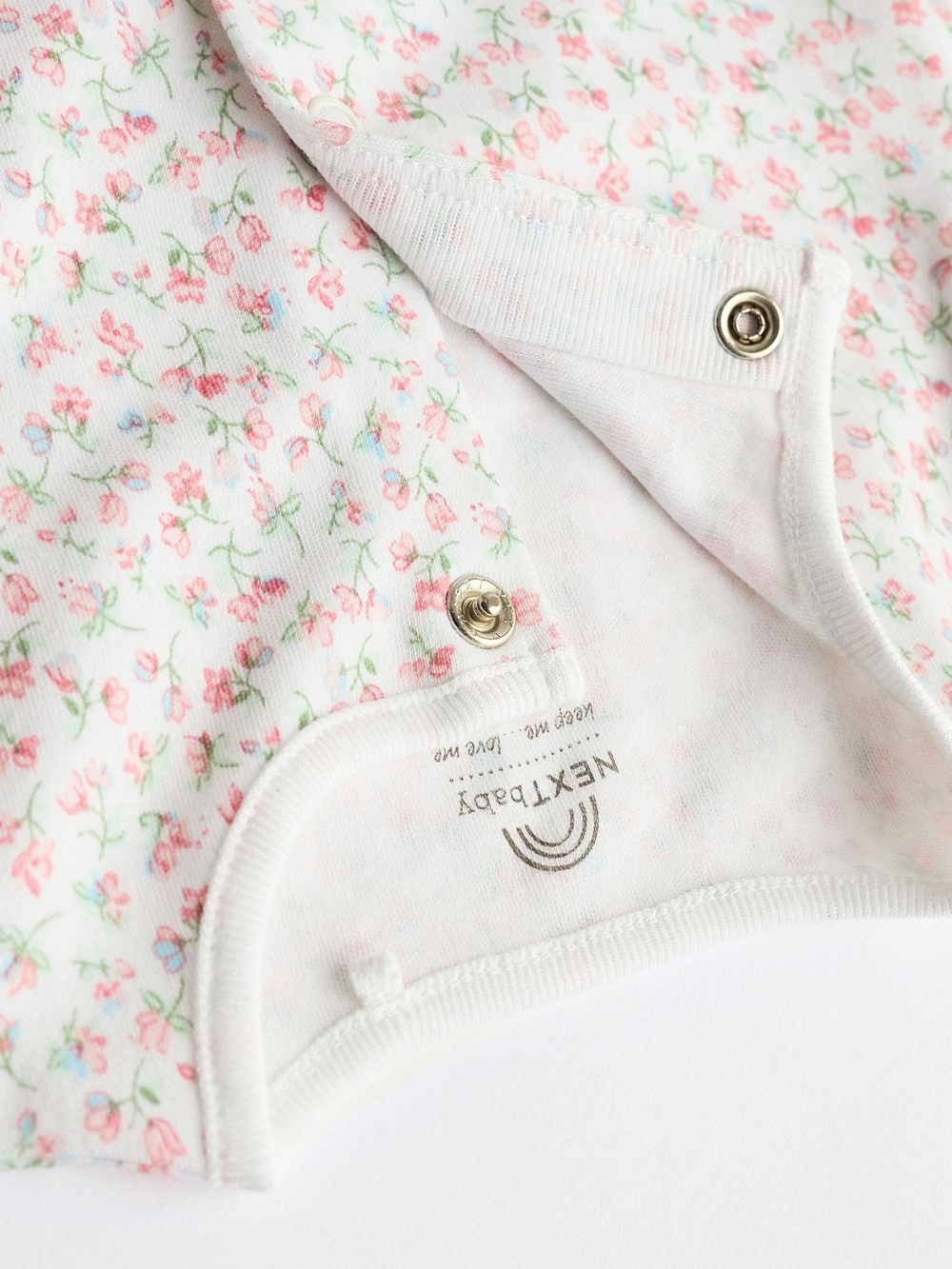 Комбинезон / Cлип для малышей Next K79-420, 4 шт., Молочный, Белый, Розовый