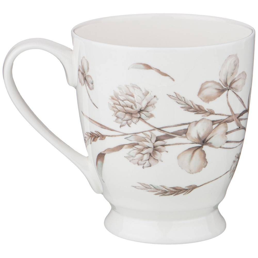 КРУЖКА LEFARD "WHITE FLOWER" 480 МЛ (КОР=48ШТ.)