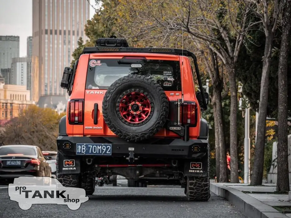 Задний бампер MEIKA (GX3) для TANK 300 (под City Premium)