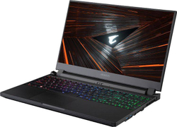Ноутбук GIGABYTE Aorus 5, 15.6", IPS, Intel Core i7 12700H 2.3ГГц, 16ГБ, 1ТБ SSD, NVIDIA GeForce RTX 3070 для ноутбуков - 8192 Мб, Windows 11 Home, SE4-73RU314UH, черный