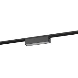 Магнитный трековый светильник ЭРА TRM-S5-1-6W4K-BK с заливающим светом для тонкой магнитной системы 6Вт 4000К черный | Магнитные трековые светильники