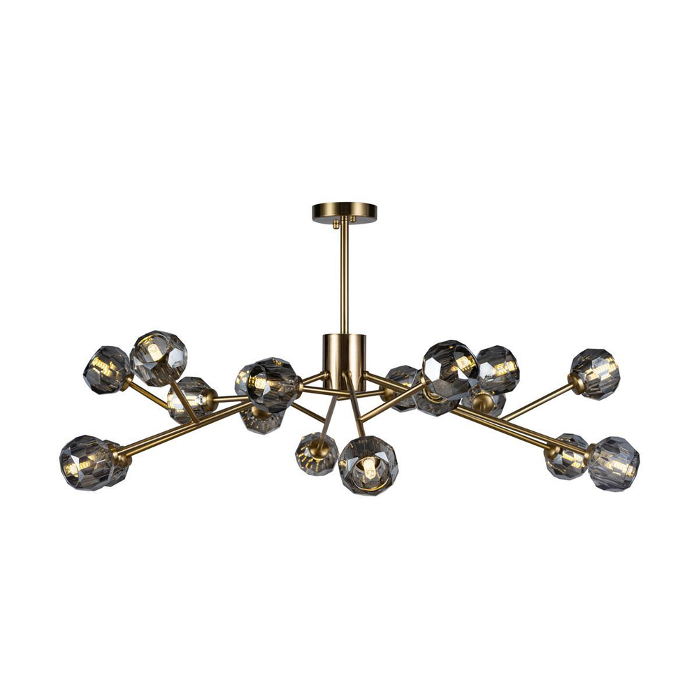 10021/18 Люстра на штанге LOFT IT Orion Smoky