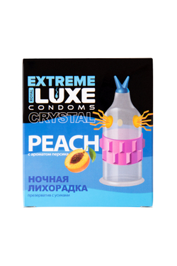 Презервативы Luxe Extreme Ночная лихорадка, персик