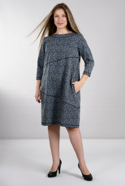 Платье женское 1822ЛП, Леопард #225Лее051822ЛП