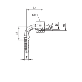 Фитинг DN 20 DKO-S (Г) 36x2 25 (90)  E41