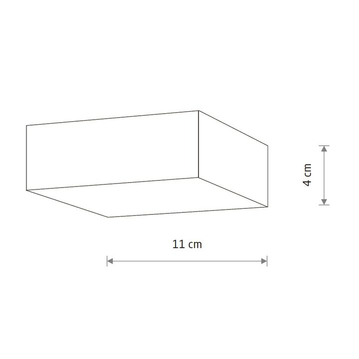 Потолочный cветильник Nowodvorski Lid Square Led White 10428