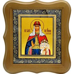 Анна Всеволодовна, преподобная княжна. Икона на холсте.