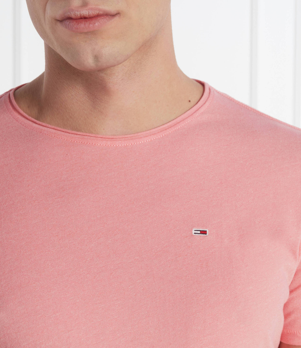 Футболка JASPE Tommy Jeans - розовый(DM0DM09586)