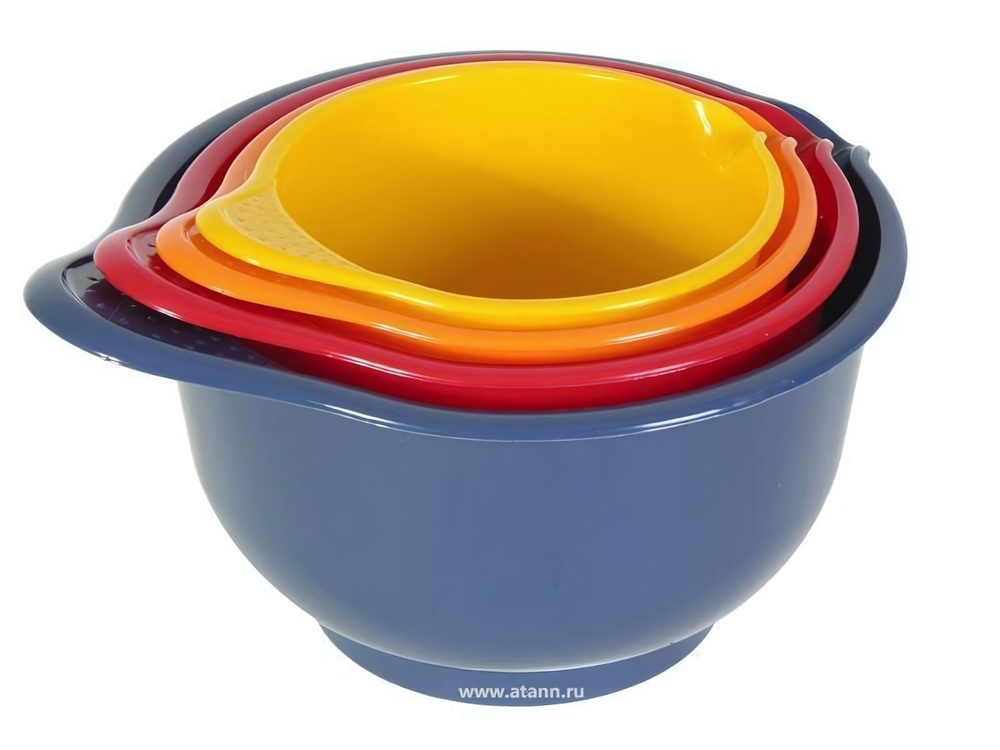 Набор мисок для миксера Мадена (1,4;1,9;2,6;3,6)