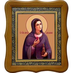 Мария Магдалина равноапостольная, святая мироносица. Икона на холсте.