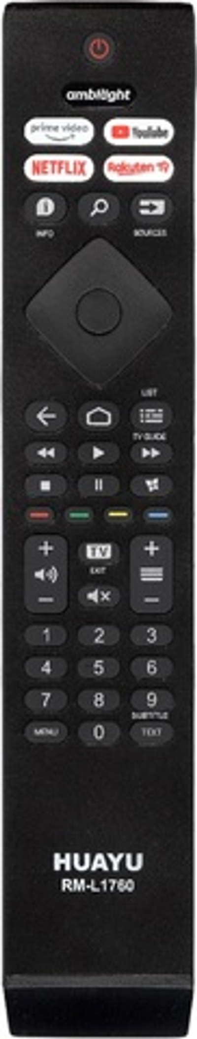 Универсальный пульт для PHILIPS RM-L1760  корпус  398GR10BEPHN0057HR