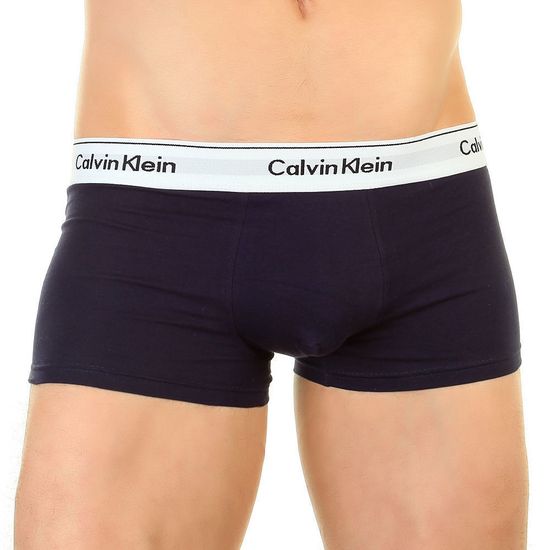 Мужские трусы боксеры темно-синие Calvin Klein