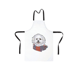 Фартук "Бишон любит тебя больше себя"