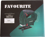 Лобзик аккумуляторный FAVOURITE OBS 21 JS Li-ion, 21 В,  0-2850 об/мин 55/5 мм с 1 акб 2Ач и з/у