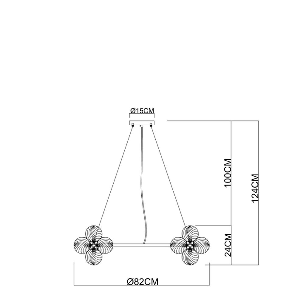 Подвесная люстра Arte Lamp